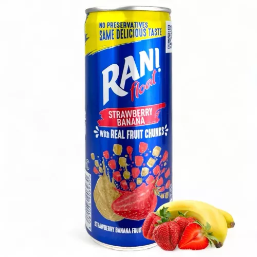 rani Rani Float Strawberry & Banana 24x235ml (4766)